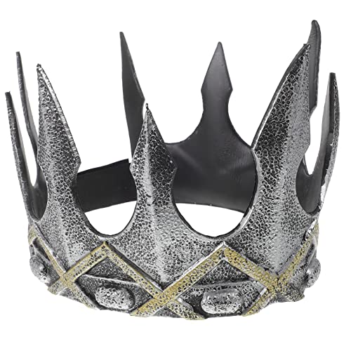 Holibanna Krone Kopfbedeckungen Für Partykostüme Kleid Haar Zubehör Mädchen Stirnband Prinzessin Kopfbedeckungen Pu Mann Cosplay von Holibanna