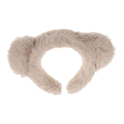 Holibanna Plüsch Bärenohren Haarband Für Bequemes Stirnband Mit Süßen Ohren Für Gesichtsreinigung Spa Alltag Und Besondere Anlässe Khaki von Holibanna