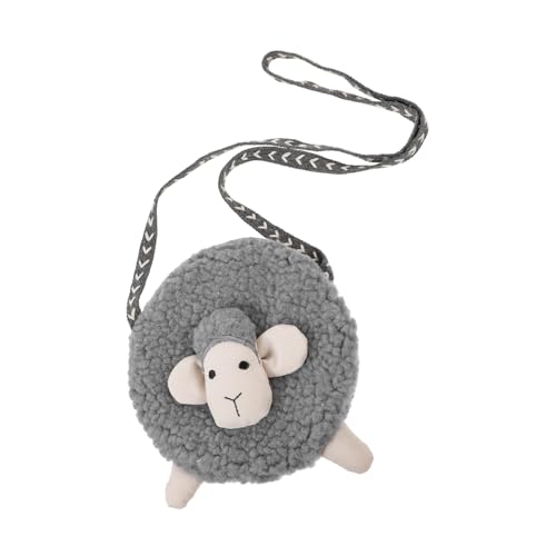Holibanna Mädchengeldbörse Cartoon Schaf Umhängetasche Kleine Münztasche Outdoor Geldaufbewahrungstasche Tragbare Schultertasche Für Münzen Und Kleingeld von Holibanna
