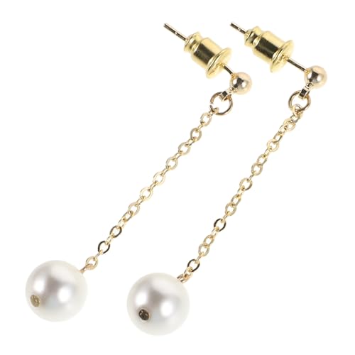 Holibanna Lange Perlenohrringe Damen mit Eleganter Quaste Modische Kette Einzigartiges Design Silber Ohrstecker Stilvolle Ohrhänger für Frauen und Mädchen Holibanna Lange Perlenohrringe Damen mit Eleganter Quaste Modische Kette Einzigartiges Design Silber Ohrstecker Stilvolle Ohrhänger für Frauen und Mädchen von Holibanna