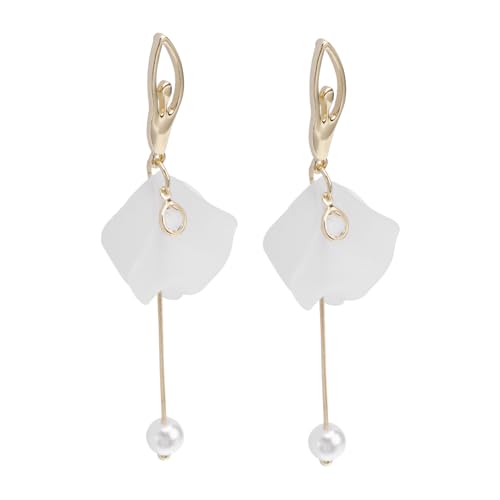 Holibanna Lange Quastenohrringe Damen Schmuck Silberstift Vintage Ohrstecker Ohraccessoires für Hochzeit Party und Alltag von Holibanna