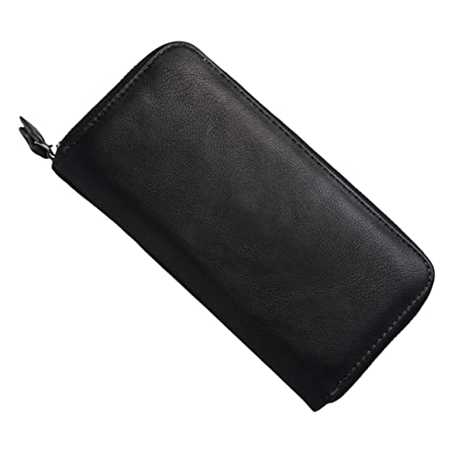 Holibanna Langer Geldbeutel Für Damen Pu- Geldbörse Mit Reißverschluss Leichte Kartenaufbewahrung Multifunktionale Handtasche Für Alltag Und Reisen von Holibanna