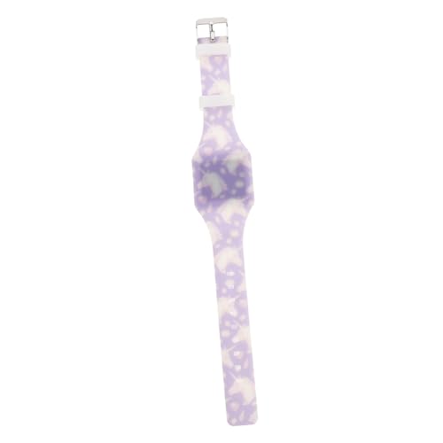 Holibanna Led Touch Kinderuhr Mit Einhörnern Cartoon Design Digitaluhr Für Junge Mädchen Mit Silikonband Kindergeschenk Armbanduhr Für Studentin von Holibanna