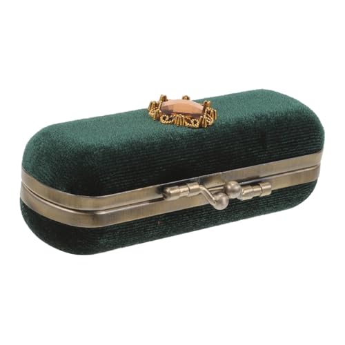 Holibanna Lippenstifthalter Für Damen Tragbares Lippenstiftetui Kompakter Kosmetikbehälter Mit Knopfverschluss Reise-etui Für Lippenstifte Dekoratives Aufbewahrungsetui Für Handtasche von Holibanna