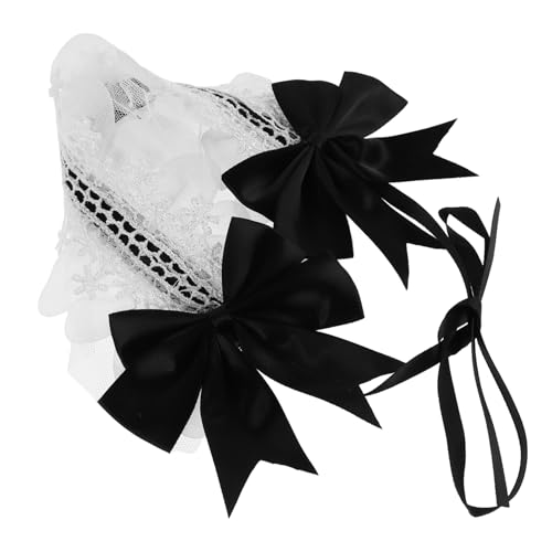 Holibanna Lolita Haarschmuck Mit Rüschen Aus Spitze Elegantes Haarband Für Damen Verstellbar Und Stilvoll Für Cosplay Und Alltagsoutfits Für Partys Und Mottotage von Holibanna