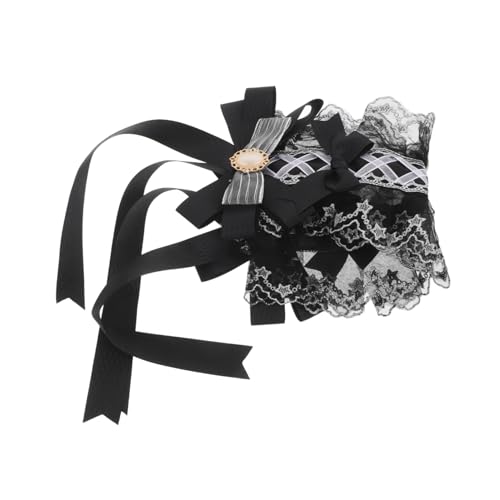 Holibanna Lolita-haarband Dienstmädchen-kopfbedeckung Vielseitiger Haarschmuck Schleifen-design Für Partys Und Rollenspiele von Holibanna