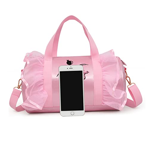 Holibanna Ballett-tanztasche Für Mädchen Reisetasche Messenger Bag Umhängetasche Mit Großem Fassungsvermögen Elegant Und Praktisch von Holibanna