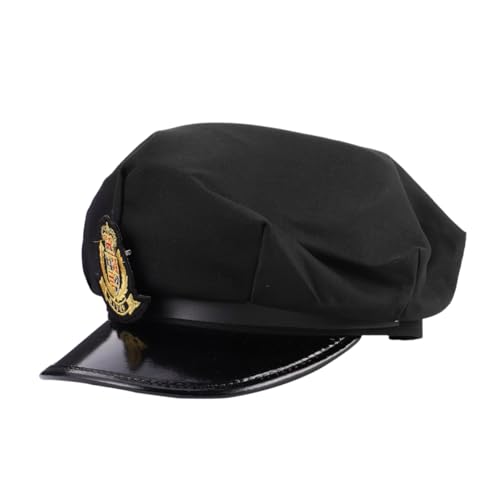 Holibanna Kapitänsmütze Hut Admiralsmütze Matrosenmütze Skippermütze Marinekostüm Achteckig Goldener Weizen Holibanna Kapitänsmütze Hut Admiralsmütze Matrosenmütze Skippermütze Marinekostüm Achteckig Goldener Weizen von Holibanna