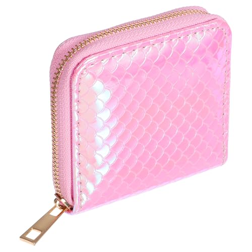 Holibanna Meerjungfrau Geldbörse Pu Kleine Geldbörse Für Frauen Reißverschluss Münztasche Minimalistisches Design Für Einkäufe Und Alltag Shiny Pu Material von Holibanna
