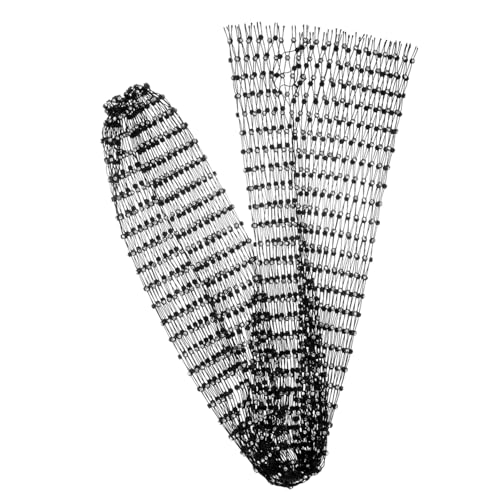 Holibanna Strass Netz Kopftuch Damen Kopfbedeckung Haarschal Schwarz Elegant Für Alltag Und Anlässe von Holibanna