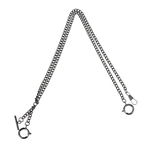 Holibanna Taschenuhrkette Vintage Metall 44cm O-Form Für Herren Und Damen Retro Uhrkette Für Taschenuhren Stilvolle Hängende Kette Mit Glänzendem Finish von Holibanna