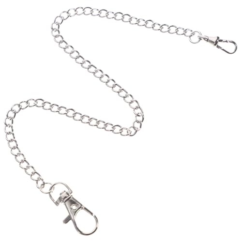 Holibanna Metallkette Für Taschenuhr Hosenkette Mit Runder Federschnalle Dekokette Für Geldbörsen Und Handtaschen Schlankes Design Langlebig Und Hautfreundlich von Holibanna
