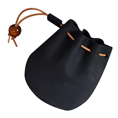 Holibanna Mini Geldbeutel Schwarz Münztasche Aus Stoff Wechseltasche Für Kleingeld Kleine Geldbörse Zum Mitnehmen Schlüsseltasche Für Business Und Reisen von Holibanna