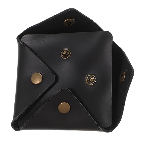 Holibanna Mini Münztasche Aus Pu Münzbeutel Kleingeldbeutel Kleiner Geldbeutel Münzaufbewahrungsbeutel Weiche Pu-Tasche Mini-wechselbeutel Tragbare Kleingeldtasche Für Münzen Bargeld Schlüss von Holibanna