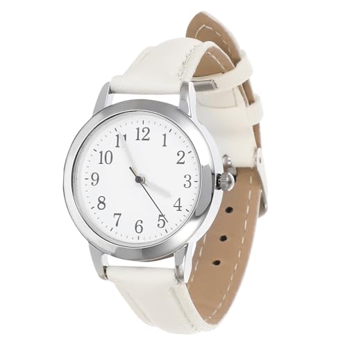 Holibanna wasserdichte Damen-Uhr Mit Pu-lederarmband Edelstahlschließe Quarzwerk Für Präzise Zeitmessung Geeignet Für Verschiedene Anlässe Und Kleidungsstile von Holibanna