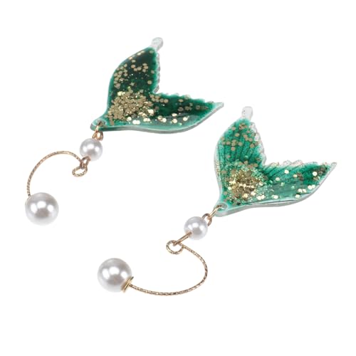 Holibanna Modische Fischschwanz Ohrringe für Damen Kreative Zarte Ohrhänger in Blau Leichte Elegante Ohrschmuck für Alltag Party und Besondere Anlässe von Holibanna