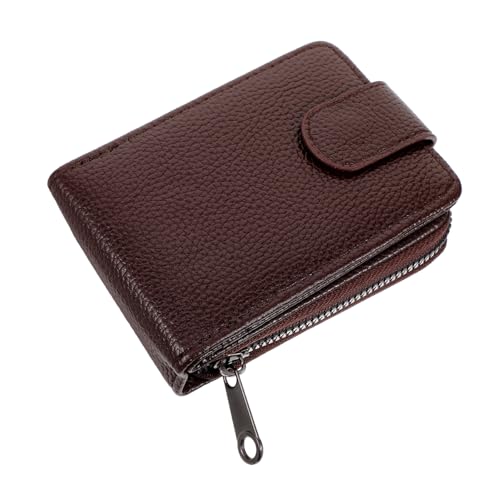 Holibanna Kreditkartenhalter Tragbare Kleine Geldbörse Für Outdoor Kartenetui Mit Münzfach Praktische Aufbewahrungstasche Für Karten Und Geld Langlebiges Portemonnaie Für Herren von Holibanna