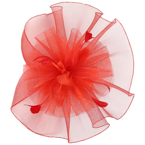 Holibanna Fascinator Hut Mit Netzschleier Und Federn Für Hochzeiten Teepartys Und Kostümpartys Eleganter Haarschmuck Für Damen Vielseitig Tragbar Und Für Besondere Anlässe von Holibanna