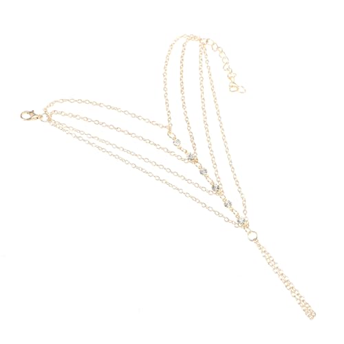 Holibanna Quaste Armband Für Frauen Hand Kette Schmuck Mode Finger Armband Gold Farbe 2419 Zubehör Holibanna Quaste Armband Für Frauen Hand Kette Schmuck Mode Finger Armband Gold Farbe 2419 Zubehör von Holibanna