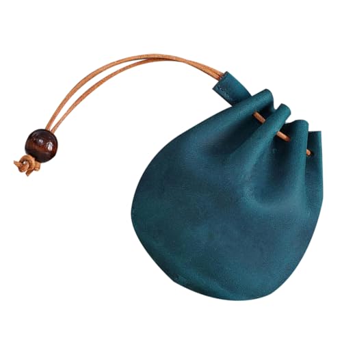 Holibanna Münztasche Wechseltasche Kleine Geldbörse Schlüsseltasche Für Münzen Kleingeld Gefaltete Scheine Schlüssel Quittungen Business Reisen Blau von Holibanna