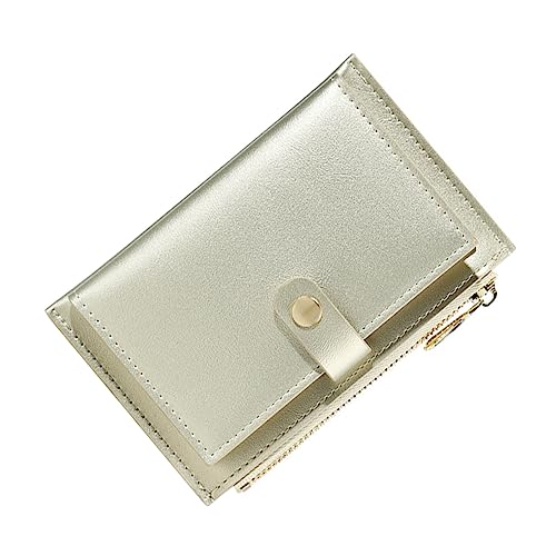 Holibanna Karten Und Münzen Geldbörse Für Frauen Pu Material Mit Reißverschluss Mehrzweck Brieftasche Für Karten Und Münzen Leicht Und Einfach Zu Verstauen von Holibanna