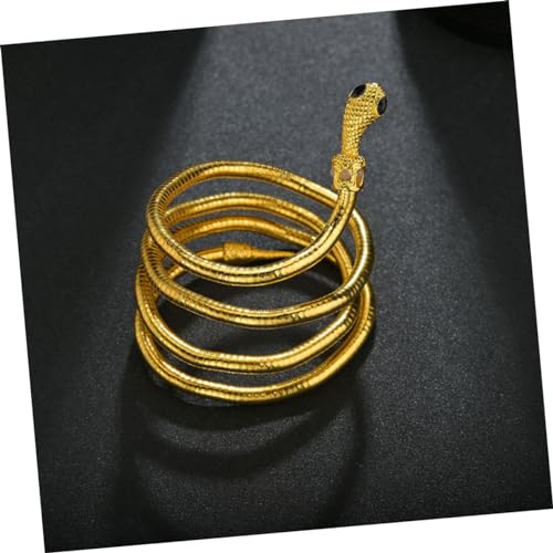 Holibanna Multifunktionale Vintage Schlangenkette Goldfarben Schmuck Biegsame Metallkette als Halskette Armband und Taillenkette Kreatives Design für Damen Vielseitige Schmuckdekoration Holibanna Multifunktionale Vintage Schlangenkette Goldfarben Schmuck Biegsame Metallkette als Halskette Armband und Taillenkette Kreatives Design für Damen Vielseitige Schmuckdekoration von Holibanna