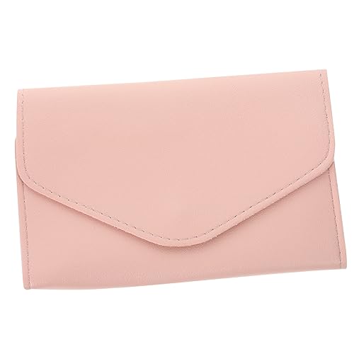 Holibanna Multifunktionaler Passhalter - Handlicher Halter Tragbarer Beutel Flugtickets Passport Travel Organizer Geldbörse Für Frauen (pink) von Holibanna