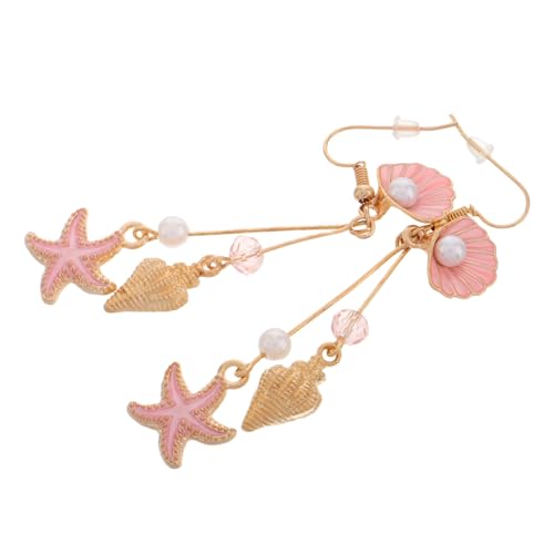 Holibanna Muschelohrringe mit Künstlicher Perle Leichte Conch Ohrringe aus Zinklegierung Sommerliche Strand Accessoires für Damen Vielseitig Kombinierbar zu Freizeit und Festtagsoutfits Holibanna Muschelohrringe mit Künstlicher Perle Leichte Conch Ohrringe aus Zinklegierung Sommerliche Strand Accessoires für Damen Vielseitig Kombinierbar zu Freizeit und Festtagsoutfits von Holibanna