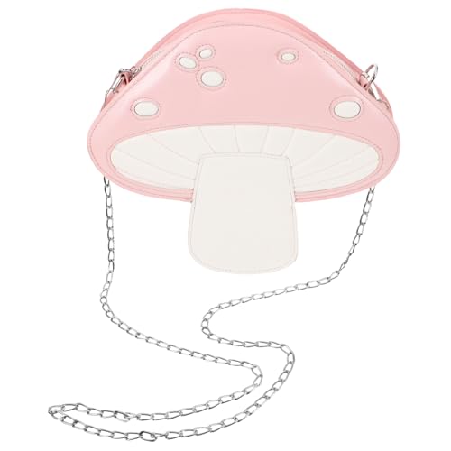 Holibanna Mushroom Crossbody Bag für Damen Sommerliche Umhängetasche im Pilzdesign Einzigartige und Süße Handtasche für Alltag und Shopping Kollektion von Holibanna