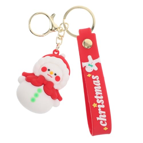 Holibanna Tasche Schlüsselanhänger Weihnachten Schlüsselanhänger Schneemann Schlüsselanhänger Weihnachten Cartoon Schlüsselanhänger Weihnachten Schlüsselanhänger von Holibanna