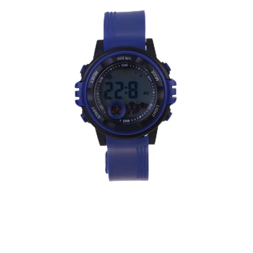 Holibanna Outdoor Sportuhr Digital mit LED nachtlicht Verstellbares Armband für Jungen Mädchen Multifunktionale Elektronische Kinderarmbanduhr Himmelblau von Holibanna