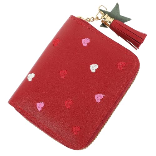 Holibanna Kartenportemonnaie Für Frauen Cartoon-kartenpaket Kartenschutzhülle Aus Pu-Material Kartenetui Mit Platz Für Tickets Kartenpaket-geldbörse Für Reiseaccessoires von Holibanna