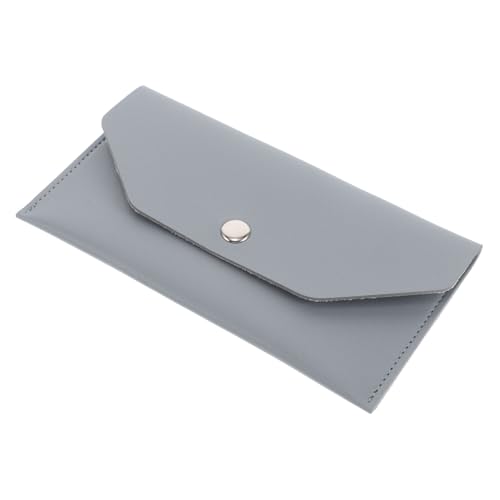 Holibanna Langes Kartenetui Aus Pu-Material Für Damen Mit Fächern Für Scheine, Münzen Und Kreditkarten, Kompakt Und Tragbar Für Täglichen Gebrauch Und Reisen von Holibanna