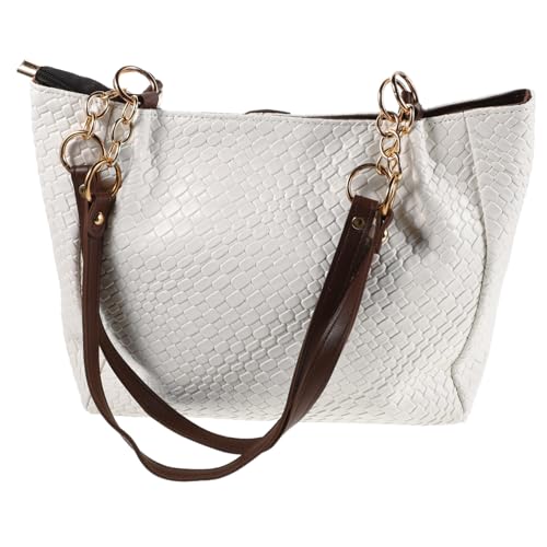 Holibanna Gewebte Mustertasche Damen Clutch Handtasche Weiß Sommer Strandtasche Handgewebte Geldbörse Tote Für Frauen Mädchen Urlaub Party Prom von Holibanna