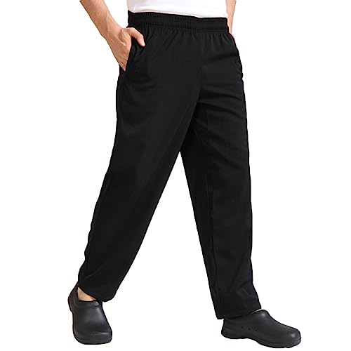 Holibanna Paar Atmungsaktive Arbeitshose Für Herren Kochhose änner Herren-Overalls Peelings Für änner Weite Cargohose Herrenuniform Kantinenuniform Lose Damen Regenschirm Auto Stiefel von Holibanna