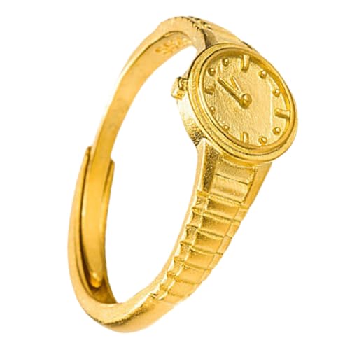 Holibanna Verstellbarer Damenring Aus Metall Eleganter Leichter Finger Schmuck Für Täglichen Gebrauch Individuell Anpassbar Perfektes Für Frauen von Holibanna