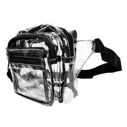 Holibanna Pack transparente Bauchtasche schmale geldbörse Damen Laufgürtel für Herren Outdoor-Hüfttasche PVC-Tasche mit verstellbarem Gürtel Sport Gürteltasche Brusttasche von Holibanna