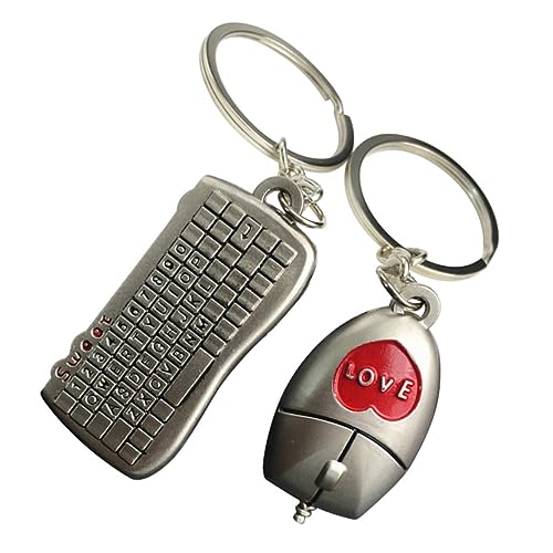 Holibanna Romantisches Schlüsselanhänger-Set Für Paare -Tastatur-Form Schlüsselanhänger Zum Valentinstag Holibanna Romantisches Schlüsselanhänger-Set Für Paare -Tastatur-Form Schlüsselanhänger Zum Valentinstag von Holibanna