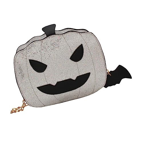 Holibanna Pailletten Kettentasche Hexen Halloween Umhängetasche Glitzernde Halloween Clutch Tragbare Tasche Schultertaschen Taschen Für Frauen Gothic Tragetasche von Holibanna