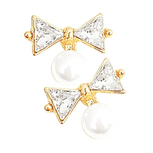 Holibanna Perlenohrringe Damen Ohrstecker Kleine Künstliche Perlen Leicht Elegant Alltag Party Schmuck für Teen von Holibanna