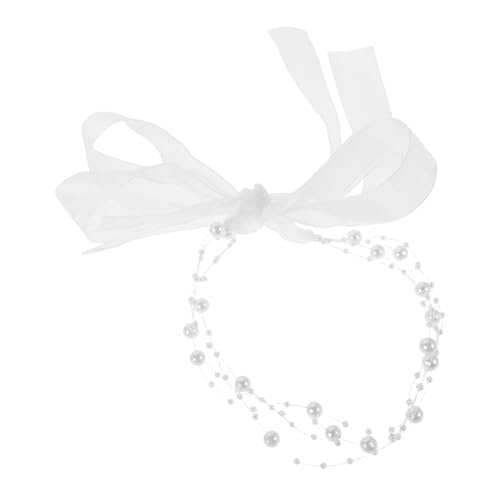 Holibanna Mehrlagige Perlenkette Für Damen Vintage-halsketten Mit Perlen Mehrreihige Perlenketten Für Frauen Und Mädchen Hochzeits Und Brautschmuck Aus Kunstperlen von Holibanna