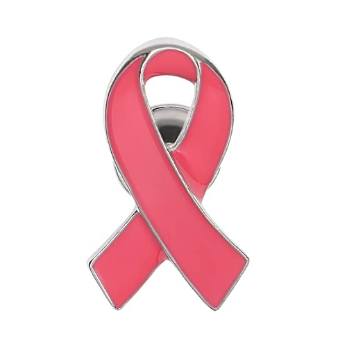 Holibanna Pink Ribbon Pin Brustkrebsbewusstsein Revers Stiftbänder Brosche Pin für Frauen Mädchen Brustkrebs Geschenke von Holibanna