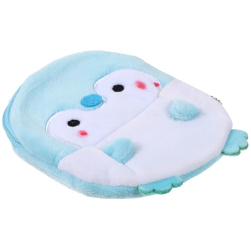 Holibanna Münzen Geldbörse Aus Plüsch Süße Pinguin Geldbörse Kleine Tragbare Münzbörse Münzgeldbeutel Mit Platz Für Schlüssel Und Lippenstift Robustes Pp-baumwollmaterial von Holibanna