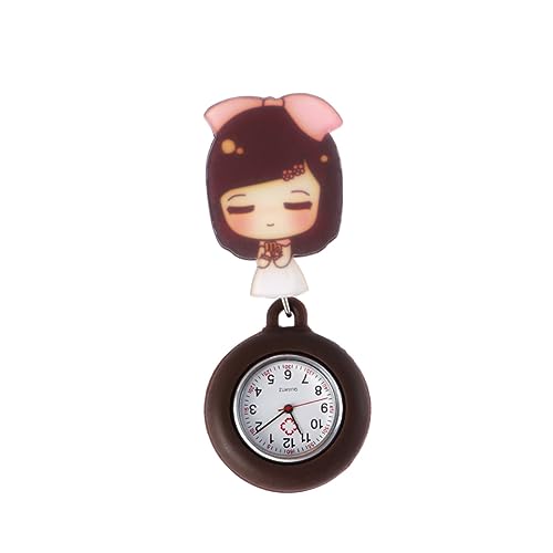 Holibanna Popular tatsächl Nurse Watch eine wanduhr Teleskopuhr Arztuhr krankenschwesteruhr Studentenuhr Wall Clock wanduhre tragbar Schlüsselanhänger Brustuhr Taschenuhr Fräulein Anschauen von Holibanna