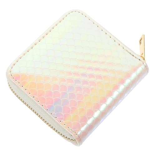 Holibanna Portable Pu Kartenetui Mit Reißverschluss Stilvolles Multi-Card Pouch Für Damen Leicht Und Langlebig Für Kreditkarten Und Kleingeld Farbe von Holibanna