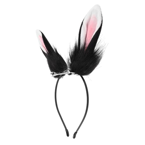 Holibanna Rabbit Ear Haarreif Plüsch Hasenohren Kopfschmuck Für Ostern Karneval Und Kostümpartys Bequemes Damen Accessoire Für Makeup Und Alltag Süßes Design Vielseitig Einsetzbar von Holibanna