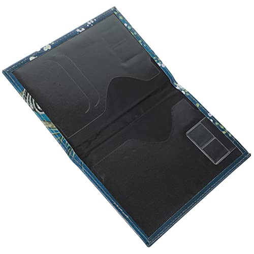 Holibanna Reisepasshülle PU Tragbare Reisepass Organizer mit Schutzfunktion Leicht und Reißfest für Reiseunterlagen und Dokumente für Damen und Herren von Holibanna