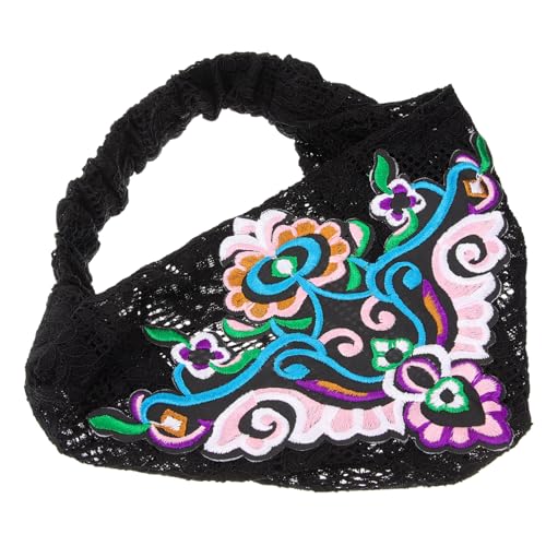Holibanna Haarschal Stirnband Elastisch Bandana Stirnband Vintage Kopftuch Dekorativ Haarband Damen Herren von Holibanna