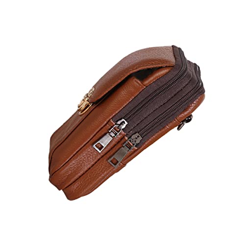 Holibanna Outdoor Herren Hüfttasche Sport Tasche Handyhalter Gürteltasche Vintage Für Reisen Arbeit Einkaufen von Holibanna