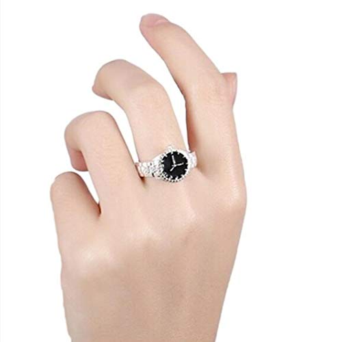 Holibanna Ringuhr Paare Fingerringe Hochzeit Valentinstag Schmuck Geschenk für Männer Frauen Größe 9 von Holibanna